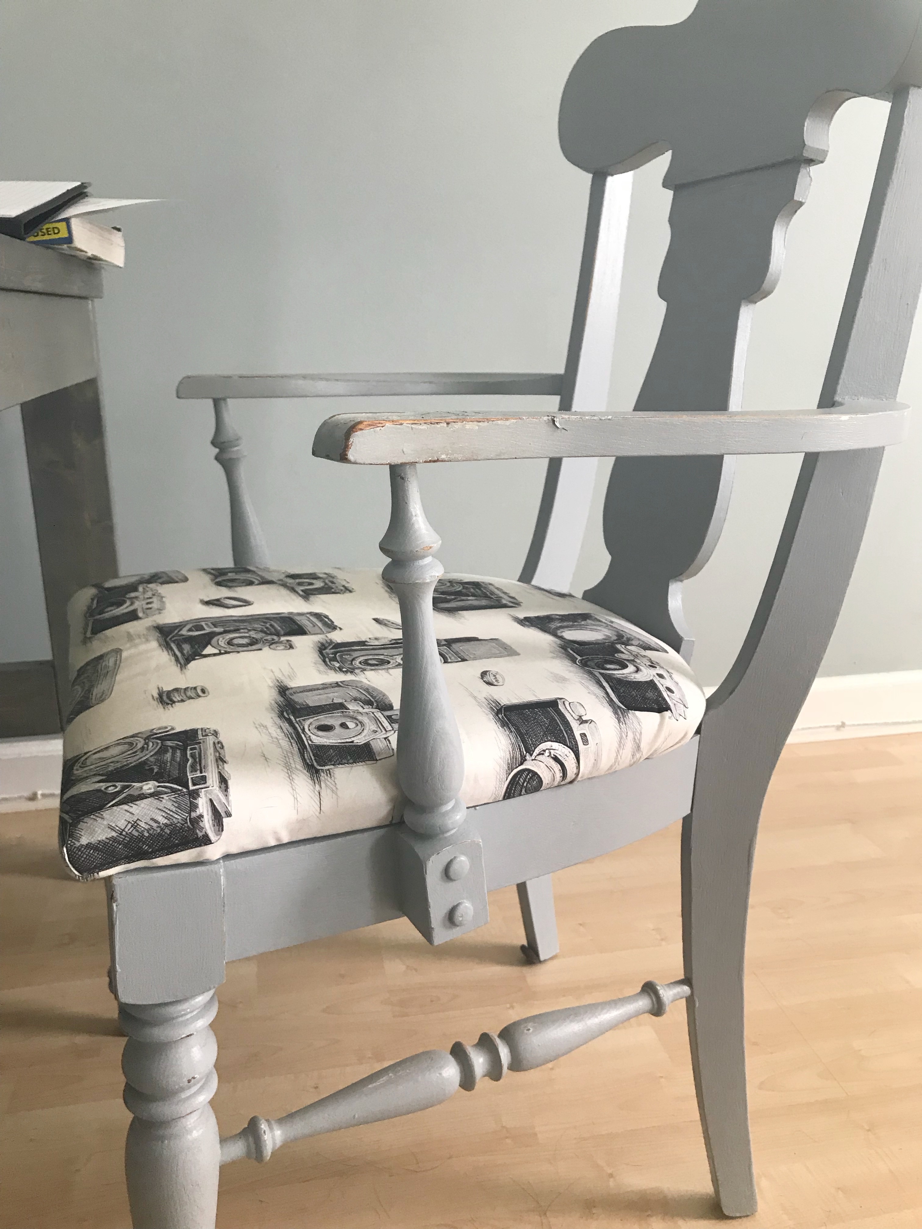 Easy reupholstered chair project